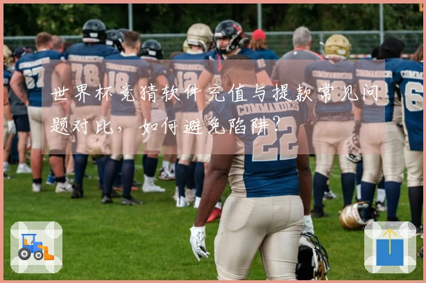世界杯竞猜软件充值与提款常见问题对比，如何避免陷阱？