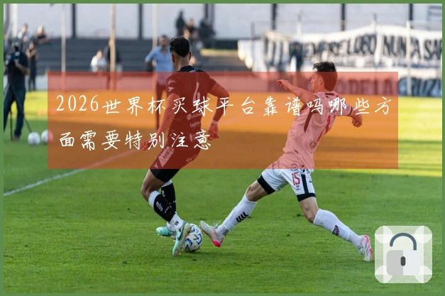 2026世界杯买球平台靠谱吗哪些方面需要特别注意